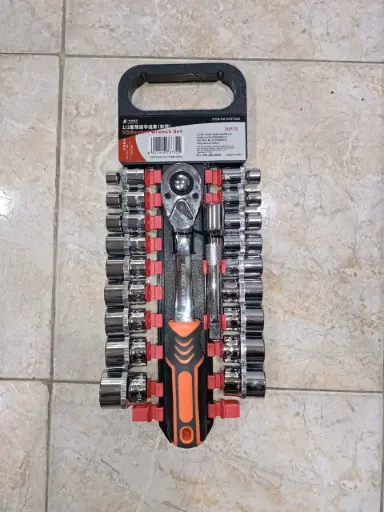 [20 PIEZAS - SS3732G] JUEGO DE RATCHET 1/2 