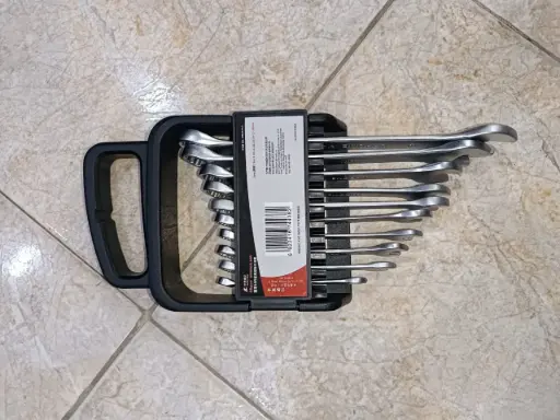 [4437G - CAJA NEGRA] LLAVES COMBINADAS 9 PZAS 